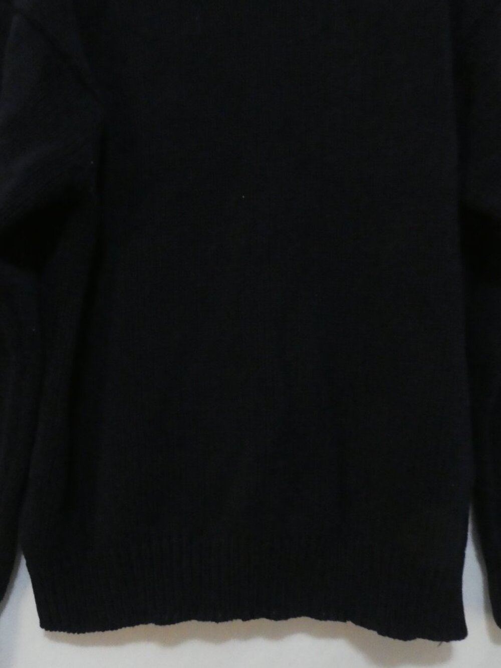 Vintage TABI INTERNATIONAL Equestrian Horse Crest Knit Sweater Navy - Size XL - Picture 15 of 16